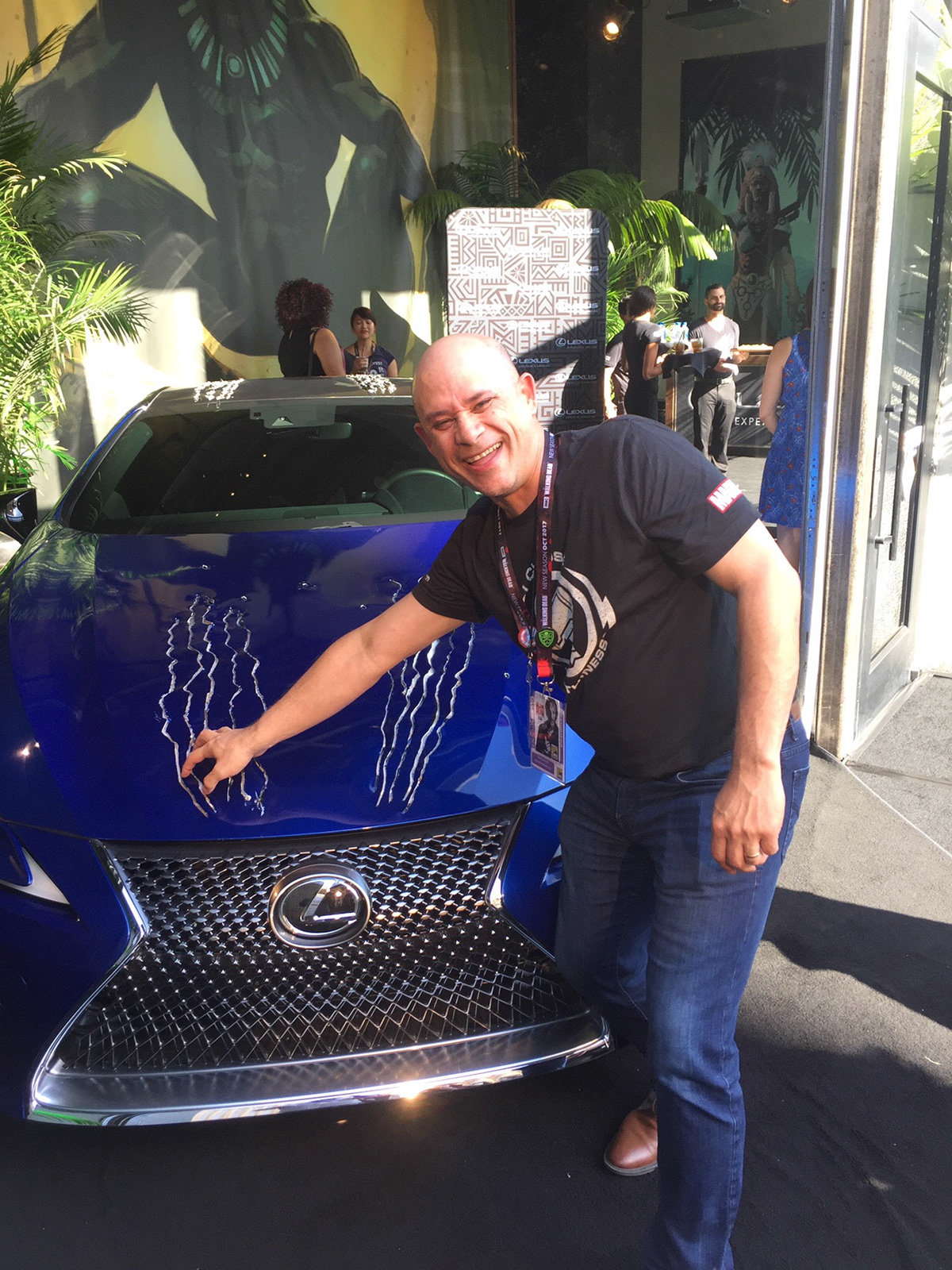 Lexus-Black Panther SDCC party