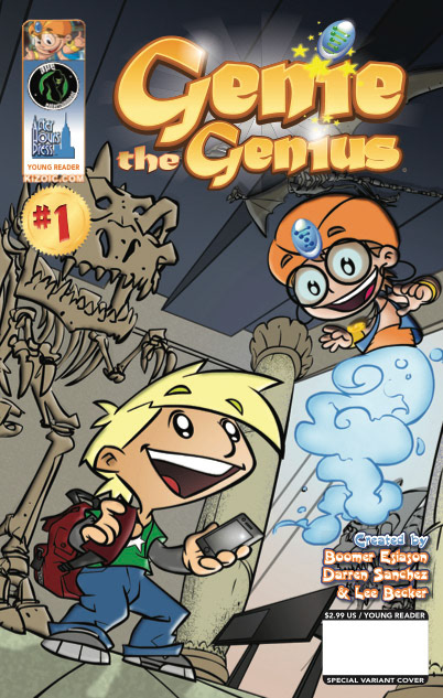 Genie the Gene #1 (variant cover)