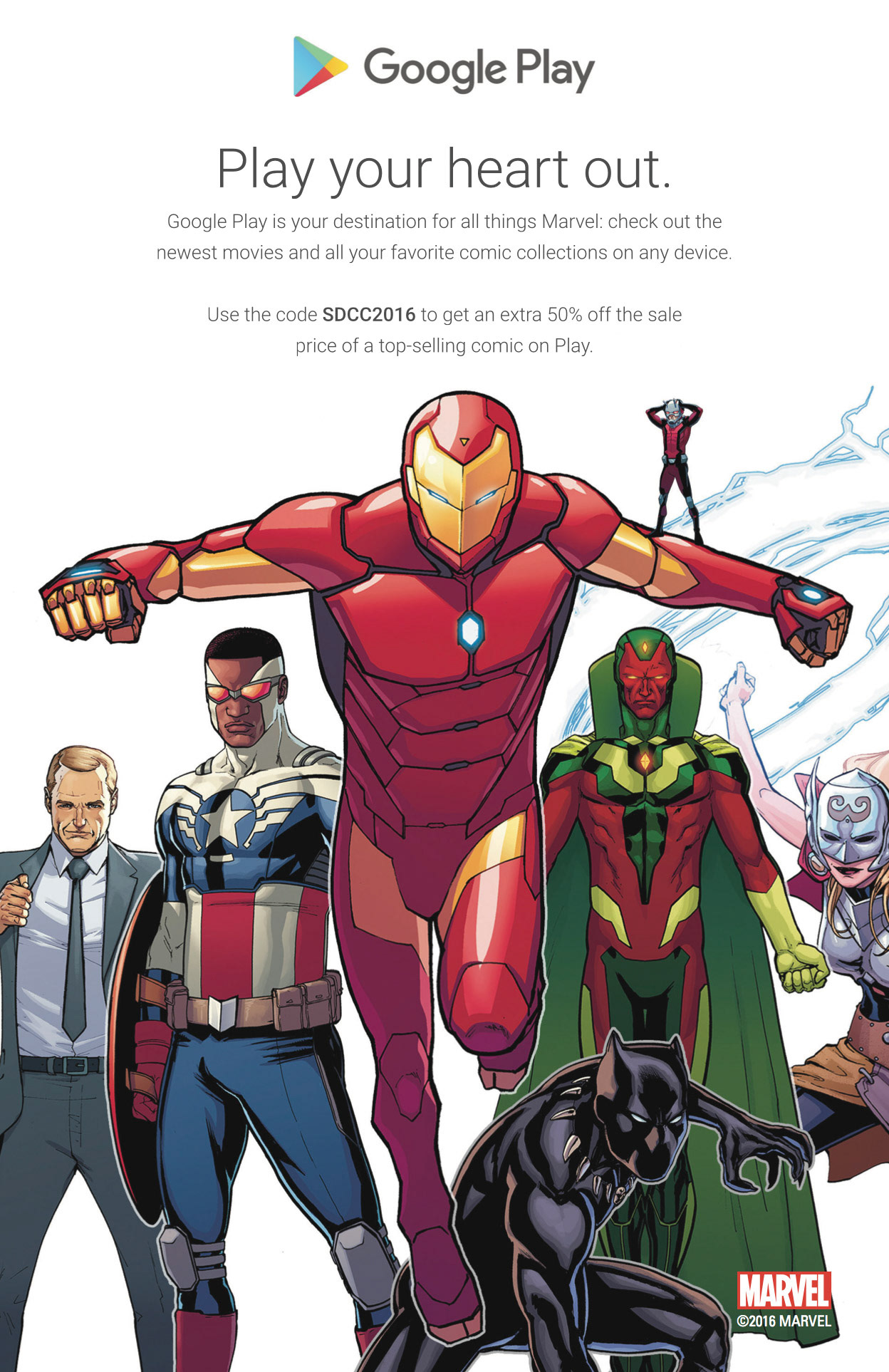 Google-Google Play (Avengers) ad