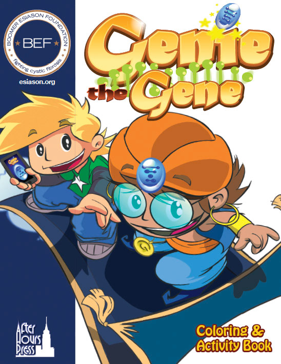 Genie Coloring & Activity book