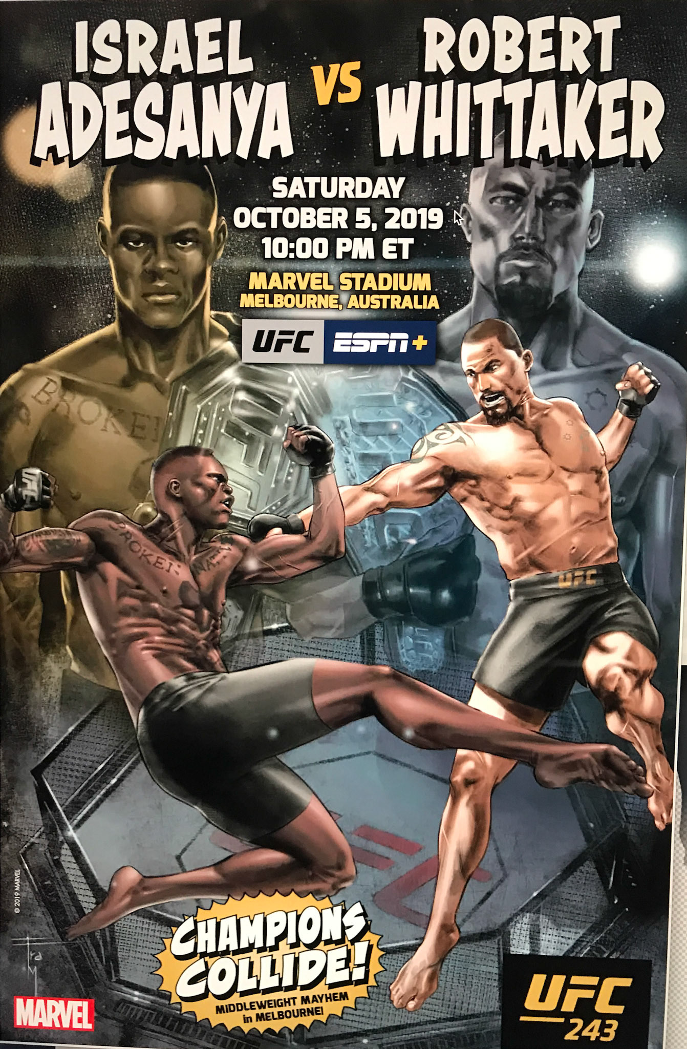 ESPN-UFC Championship Fight poster