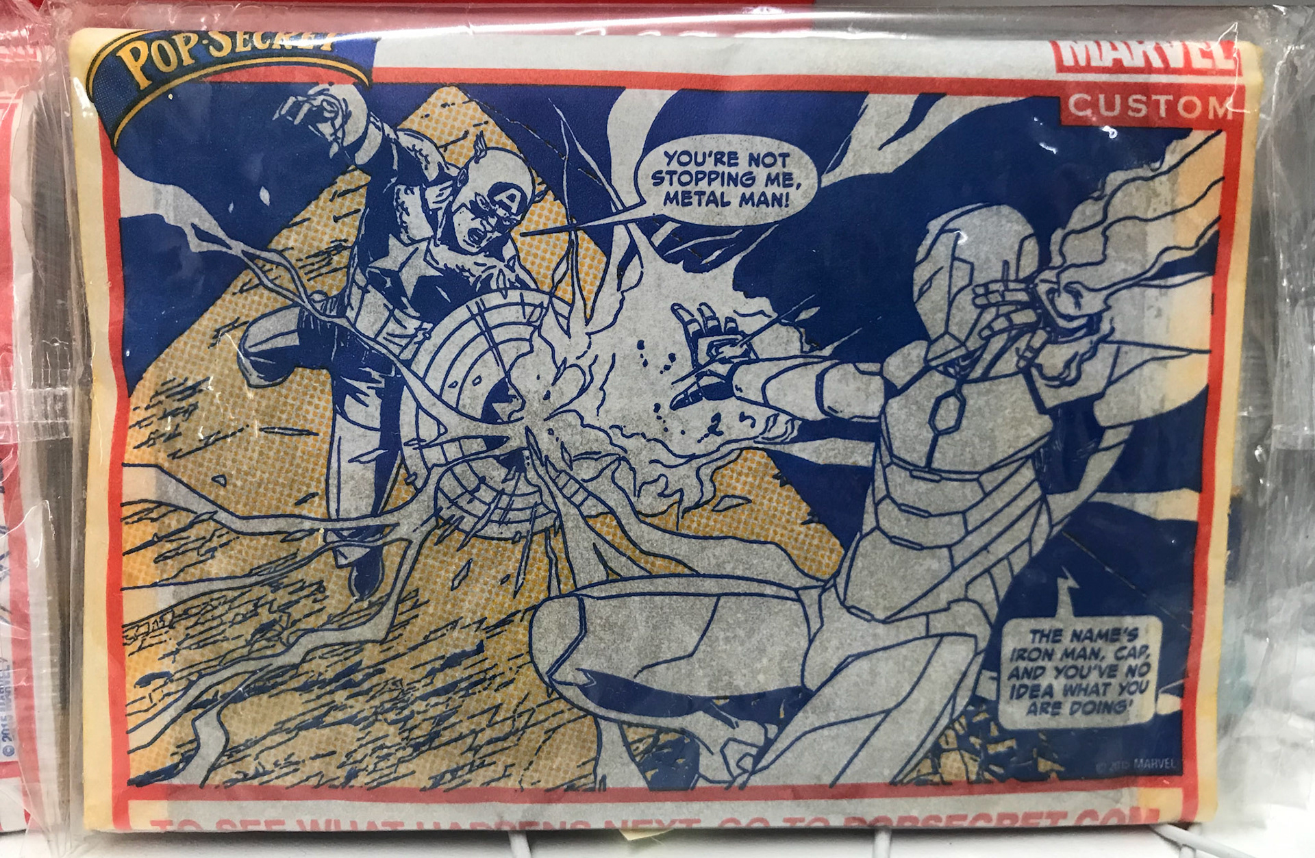 Pop Secret-Avengers: Civil War popcorn bags
