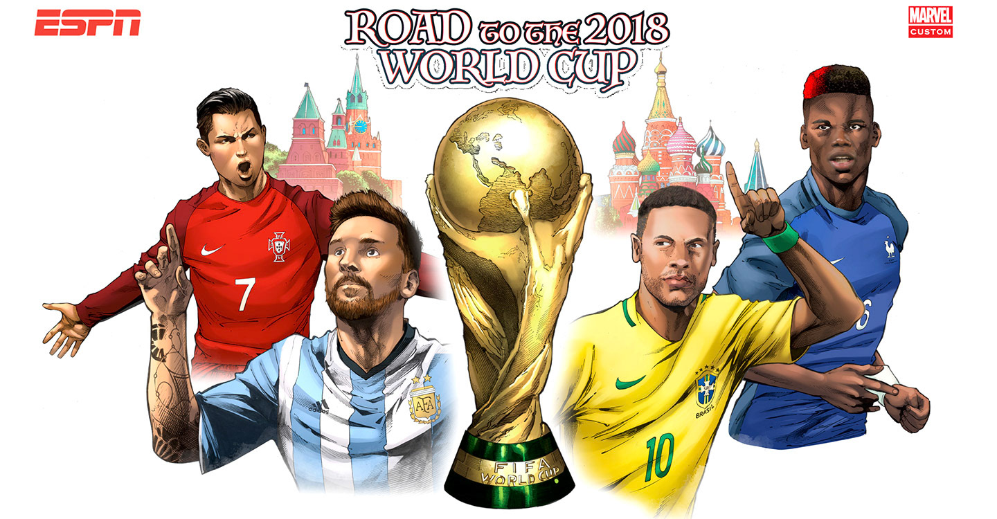 ESPN-FC, Road to the 2018 World Cup