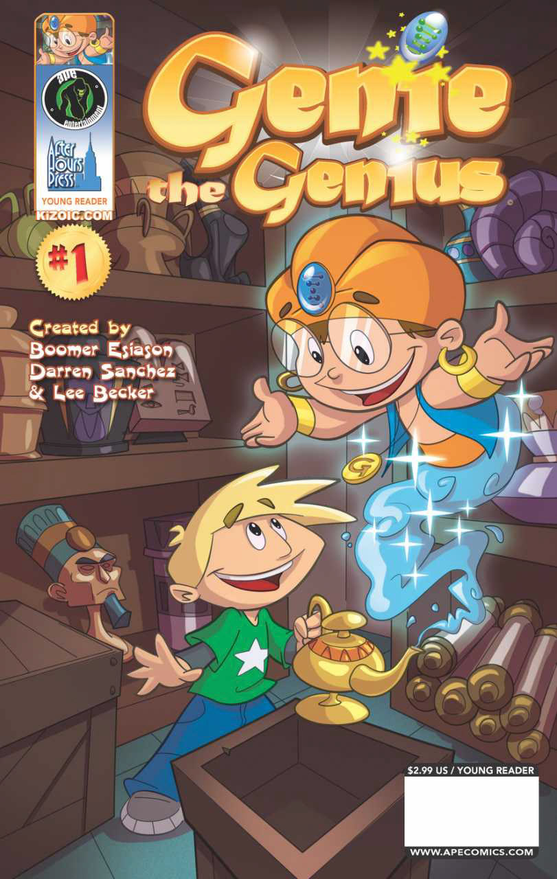 Genie the Genius #1 (primary cover)