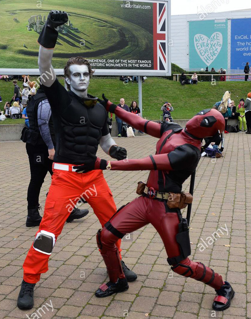 Takeda-Unbeatables, Samarium cosplayer at London Comiccon