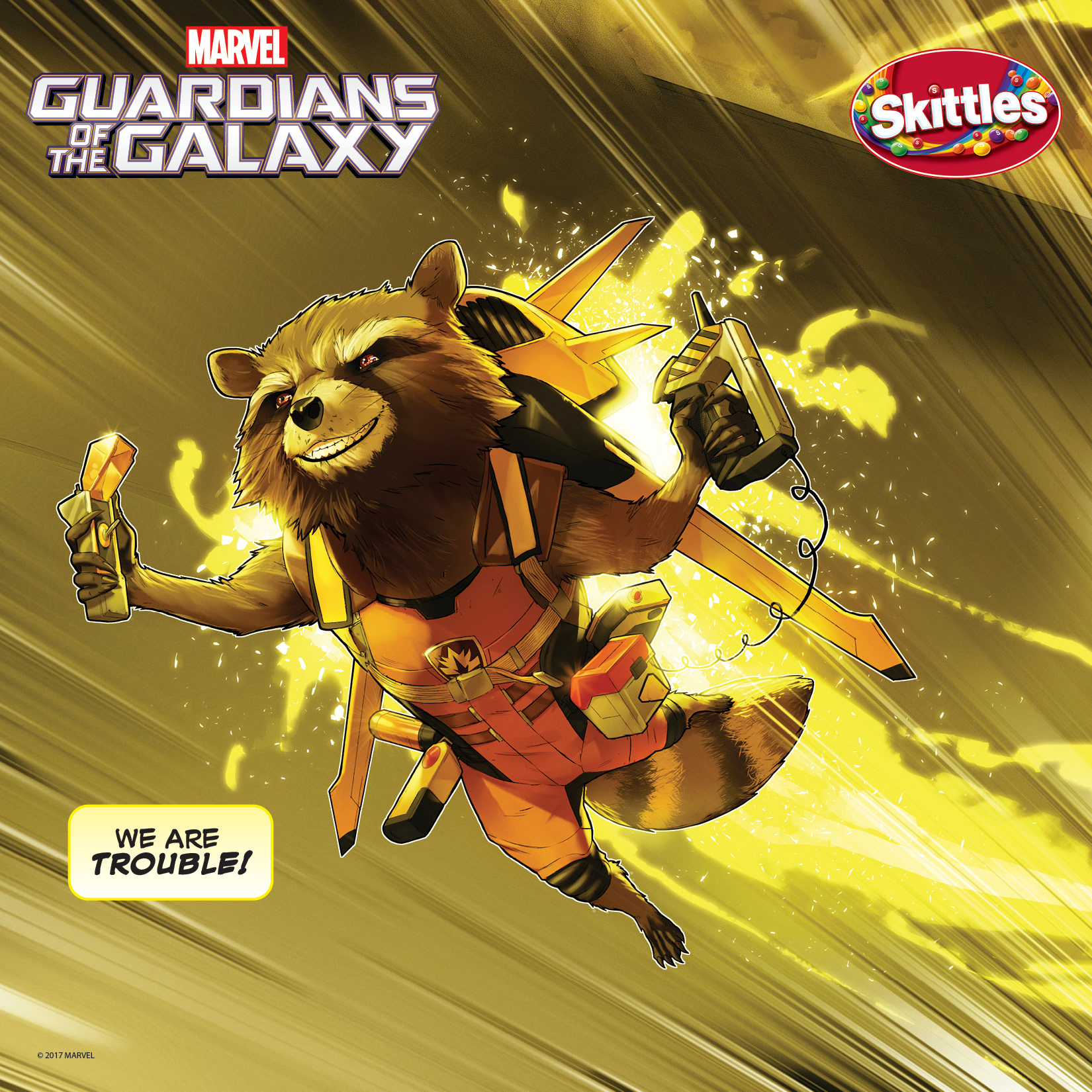 Wrigley's Skittles-GOTG film promo