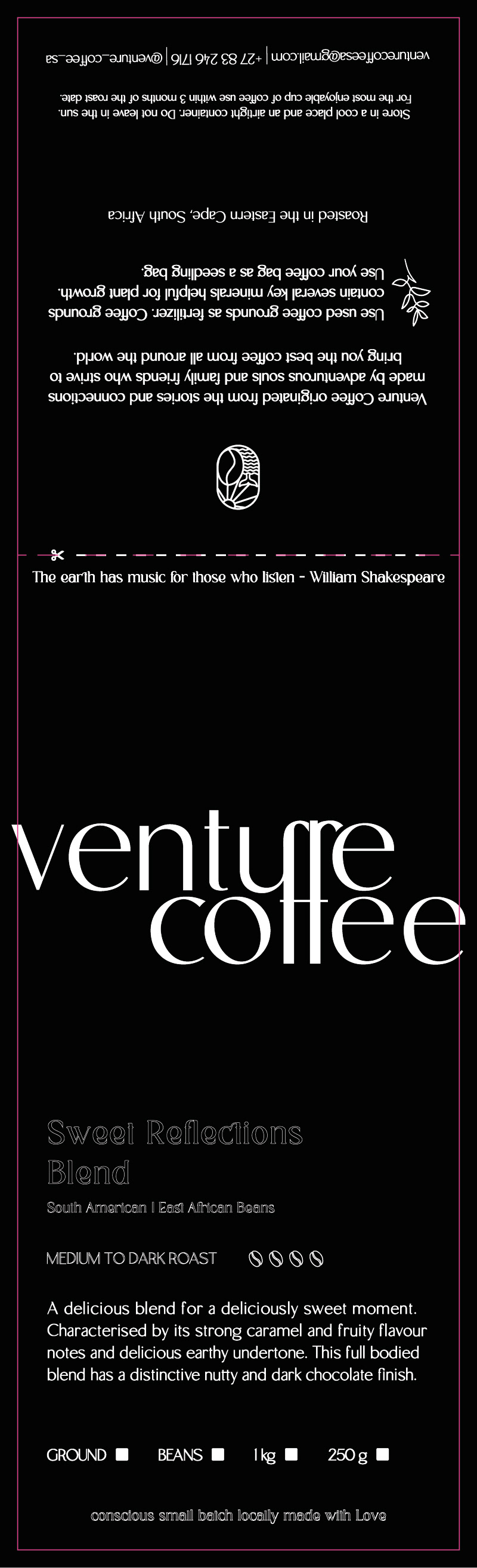 Coffee Bag Label