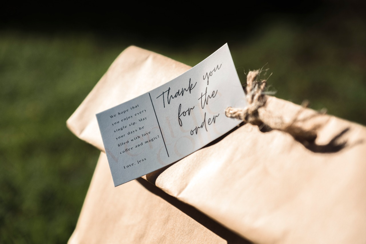 Thank you note