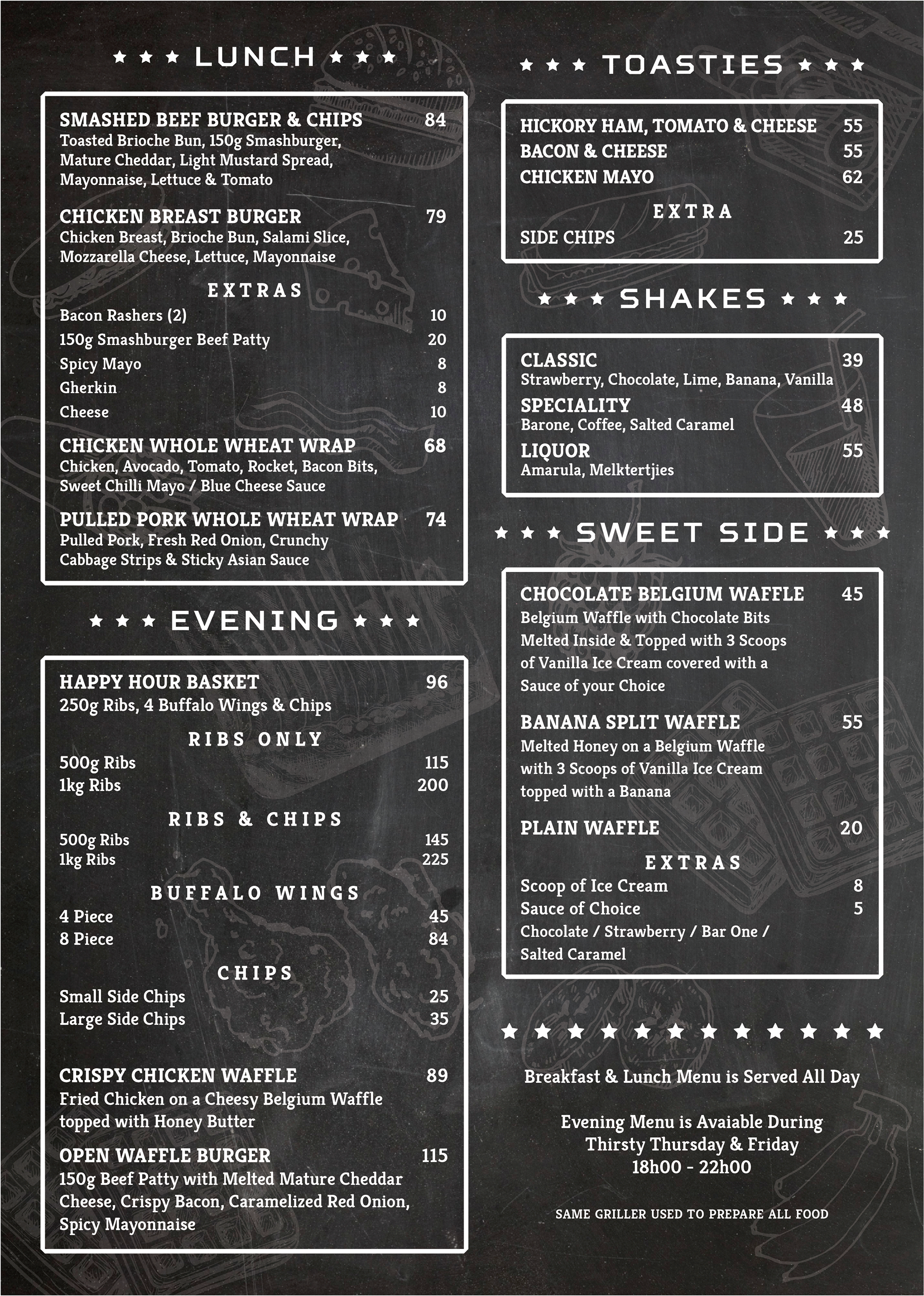 Back Menu