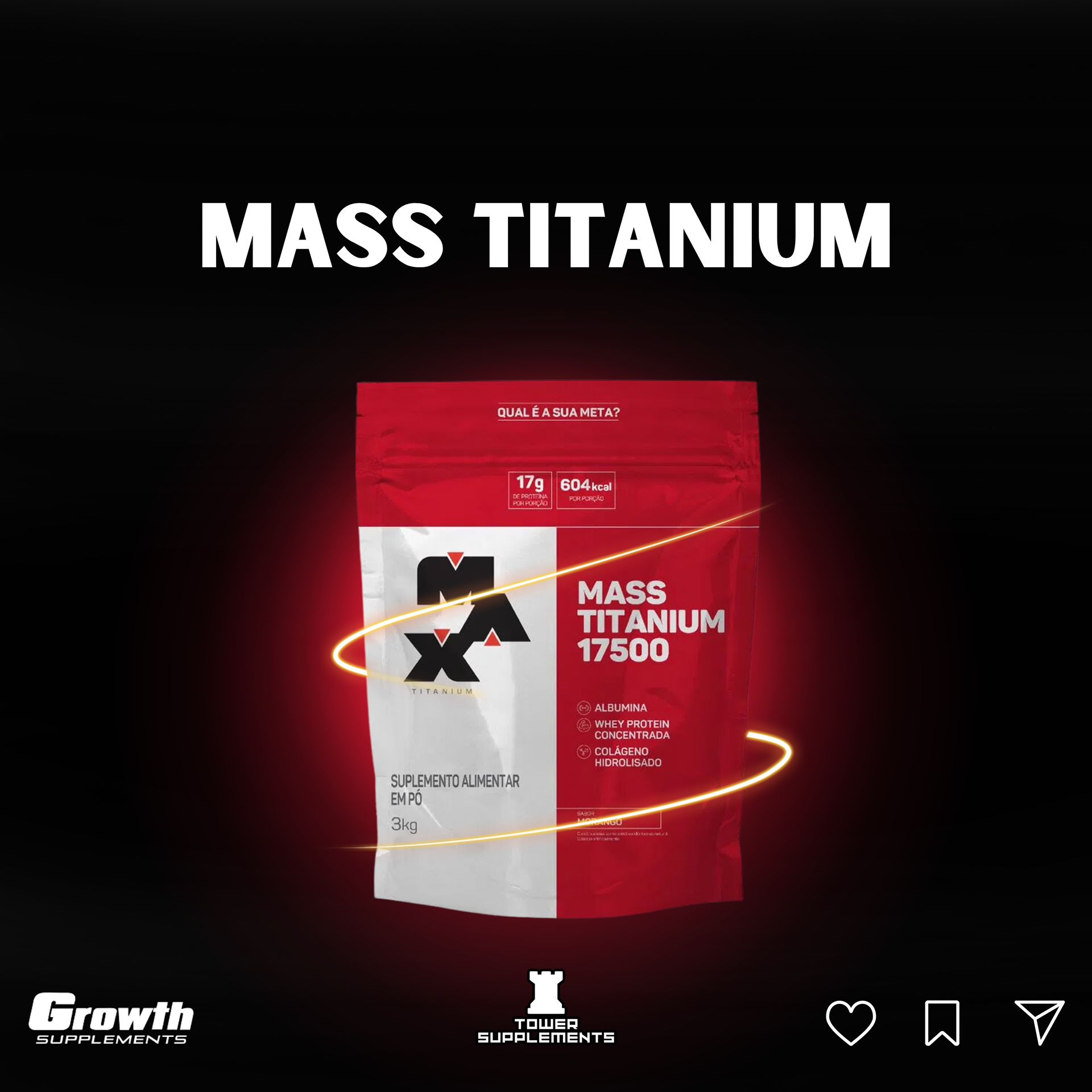 Mass Titanium 17500 (3kg) - Max titanium