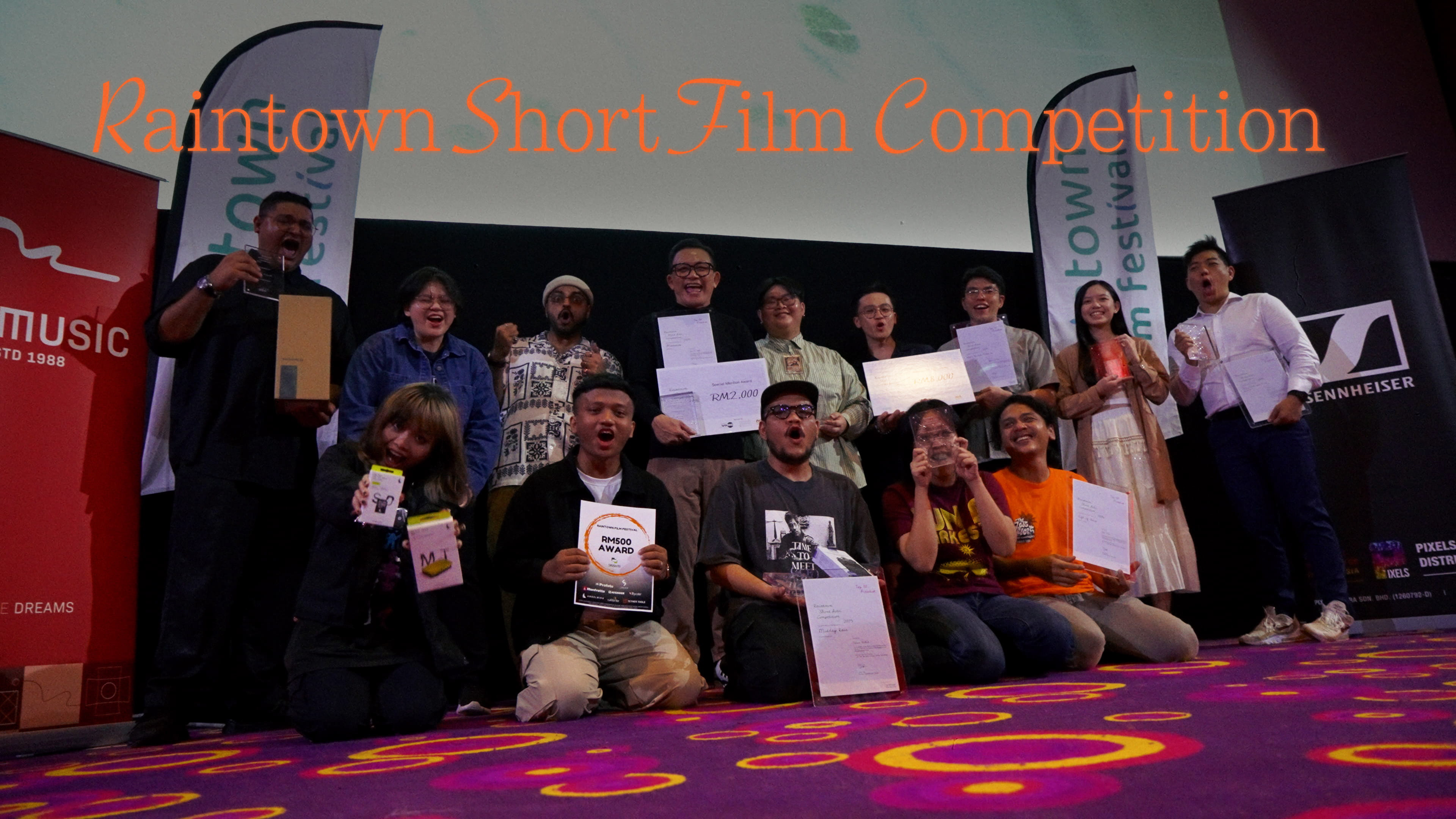 WINNERS OF THE FIRST RAINTOWN SHORT FILM COMPETITION