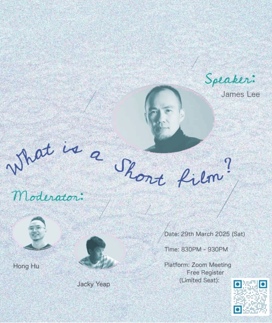 WHAT IS A SHORT FILM? BY JAMES LEE (POSTER DESIGN: CHEE JEN HO)