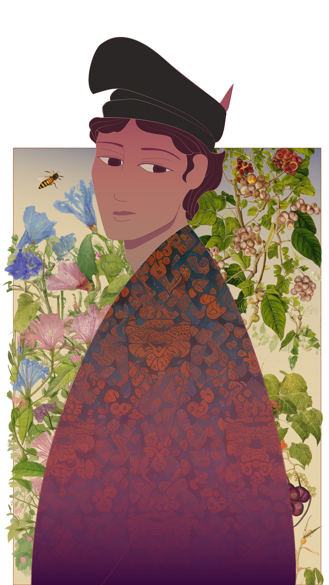 Portrait of the handsome Prince