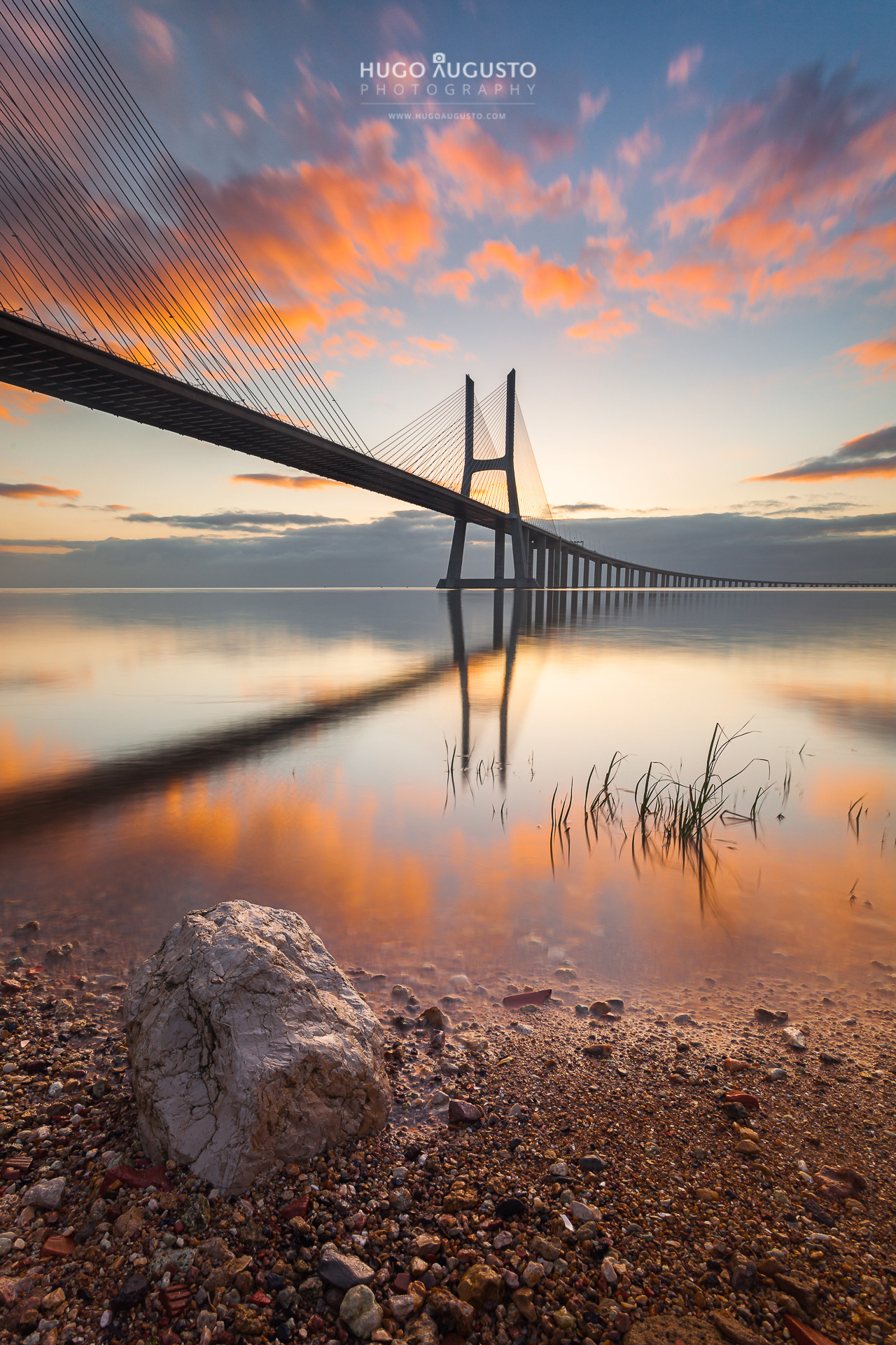 "A Beautiful Day" / Vasco da Gama Bridge, Portugal