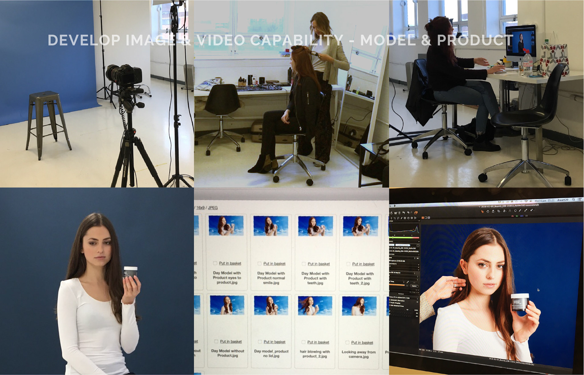 Test, test, test - product, headline, model