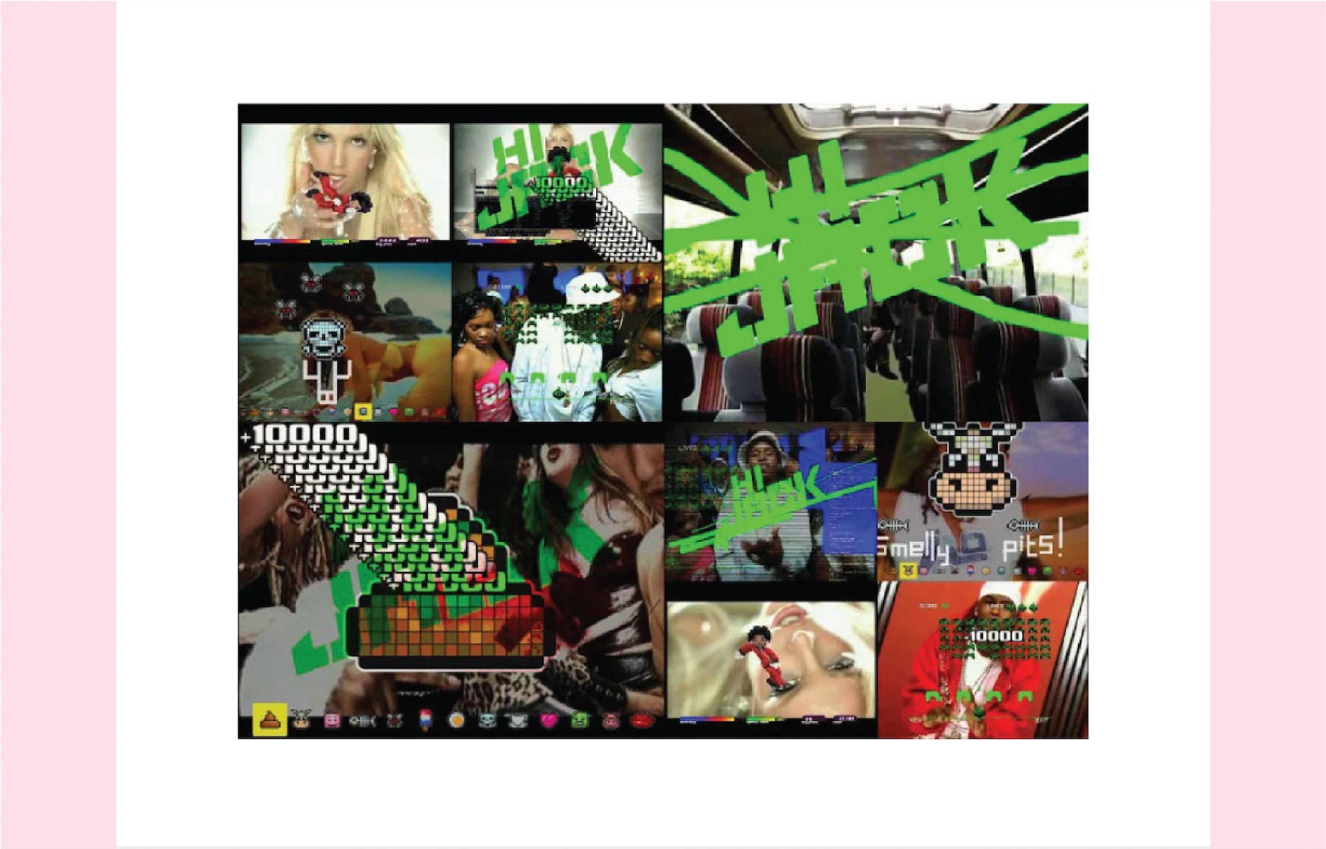 HI-JACK tv gaming project in conjunction with MTV2 US and the American Film Institute