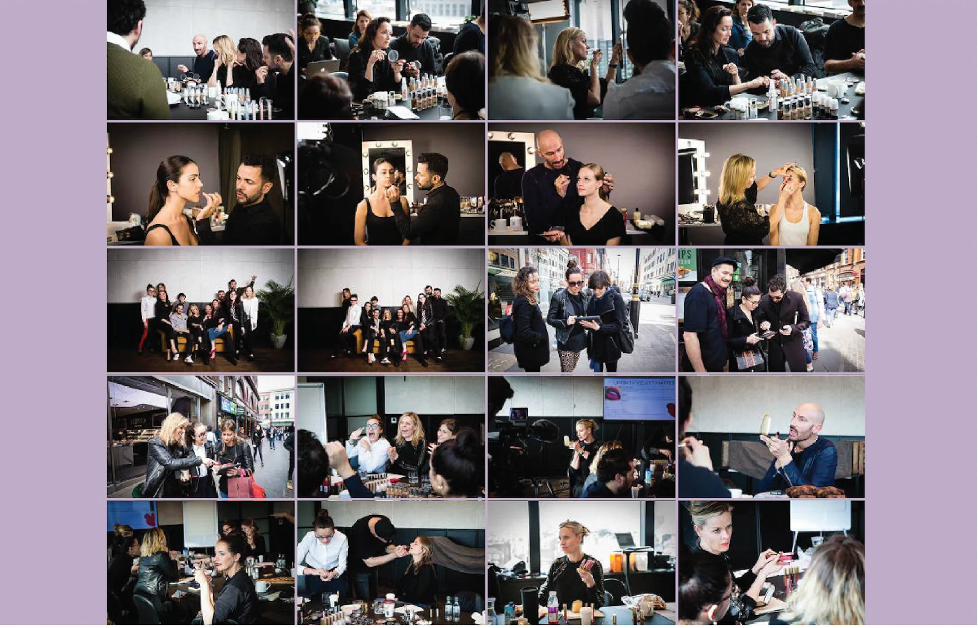 Studio image & video output BTS