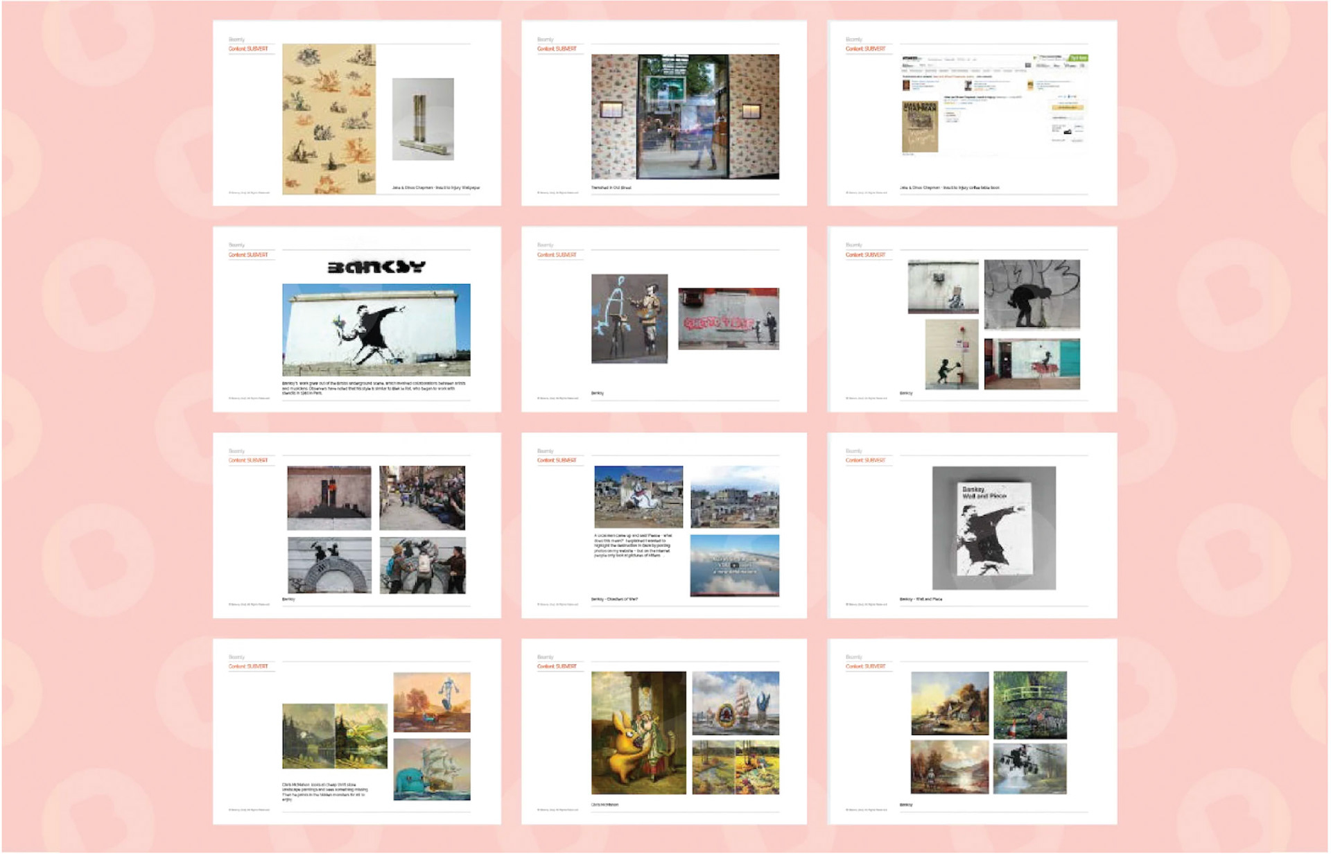 Creative Direction 'Story of a story' - Subvert, Codify, Glitch, Delight