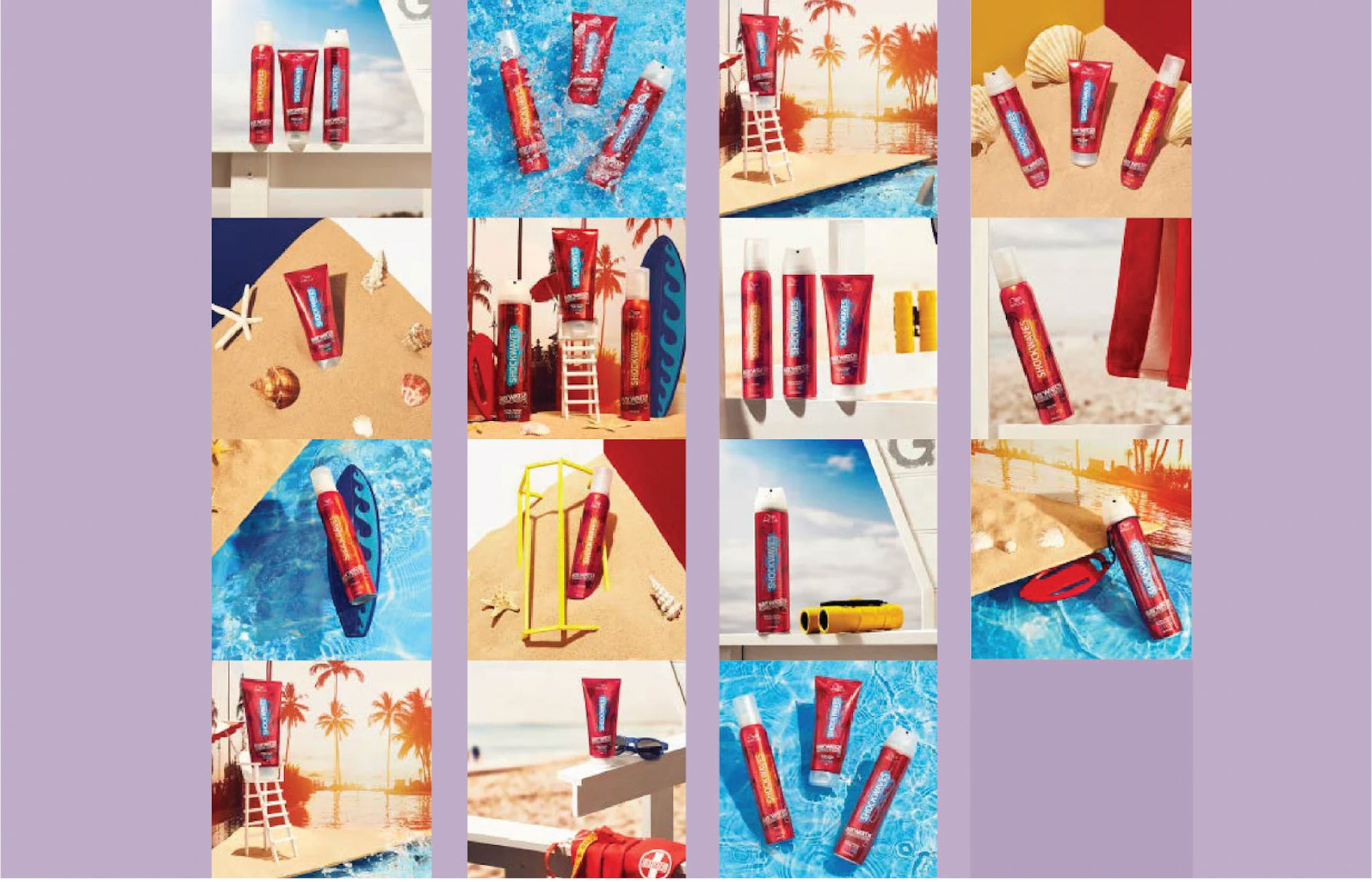 Studio image output including editorial for social campaigns