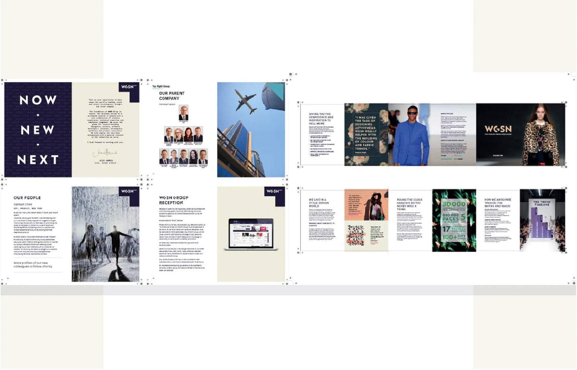 Global rebrand distributed across all sub-brands - Product, Content & Marketing