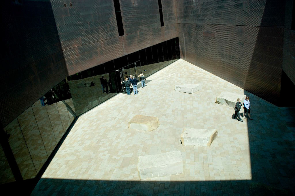 Patio at De Young Museum
