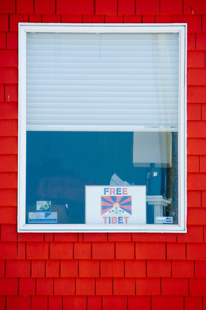 Free Tibet at La Playa