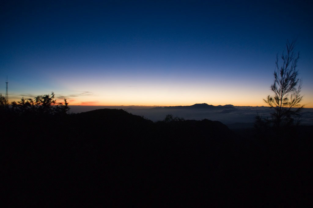 Sunrise next to Mt. Bromo