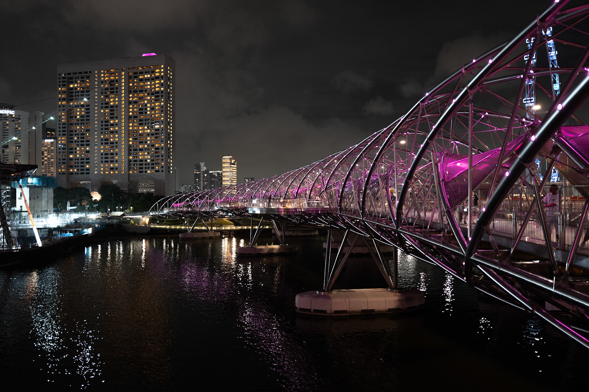 The Helix Bridge, SingaporeThe Helix Bridge