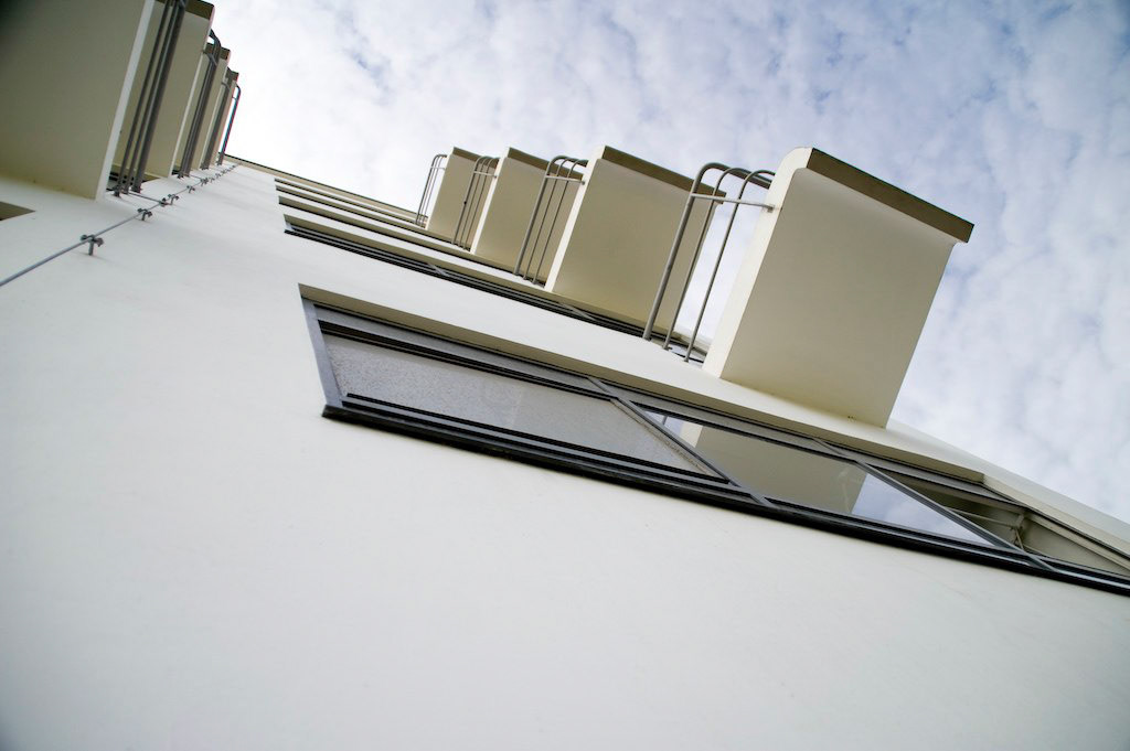 Bauhaus building - balconies