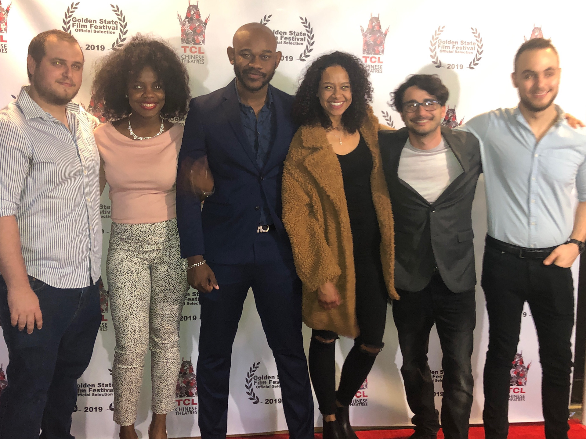 All smiles! The cast and crew of King of the Blue Ridge