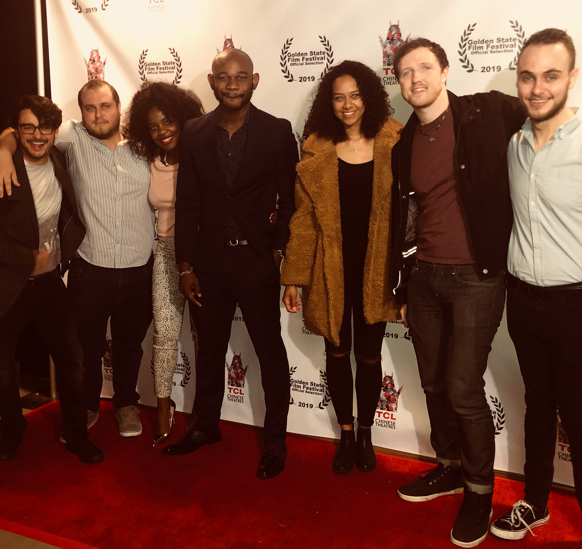 The cast and crew at the Premiere of King of the Blue Ridge