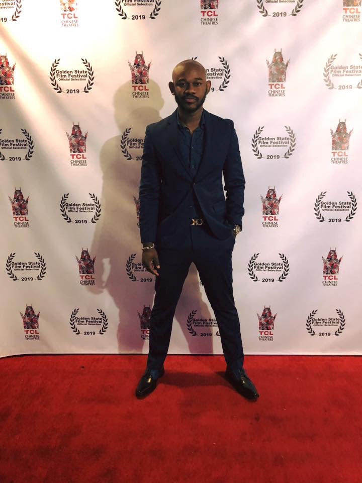 Producer Perri Pierre getting ready for the big night!