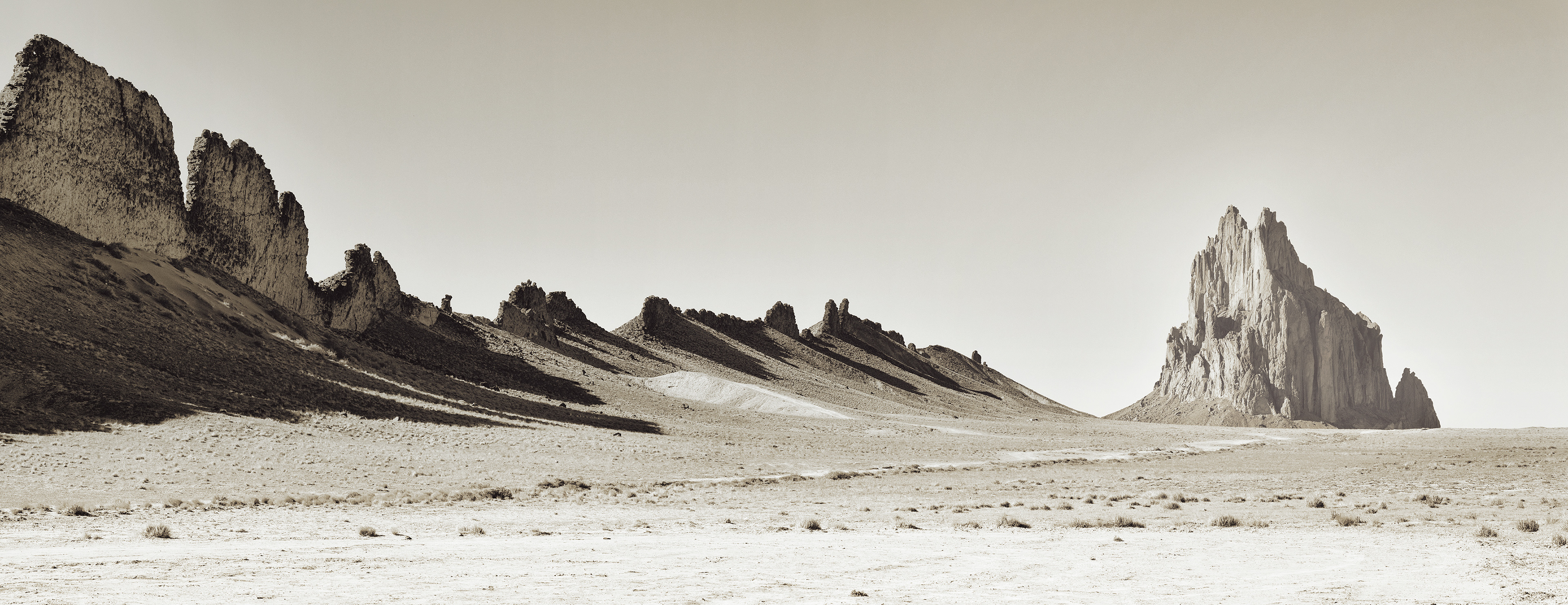 Shiprock & Dragon Tail: Navajo Nation, San Juan County NM USA