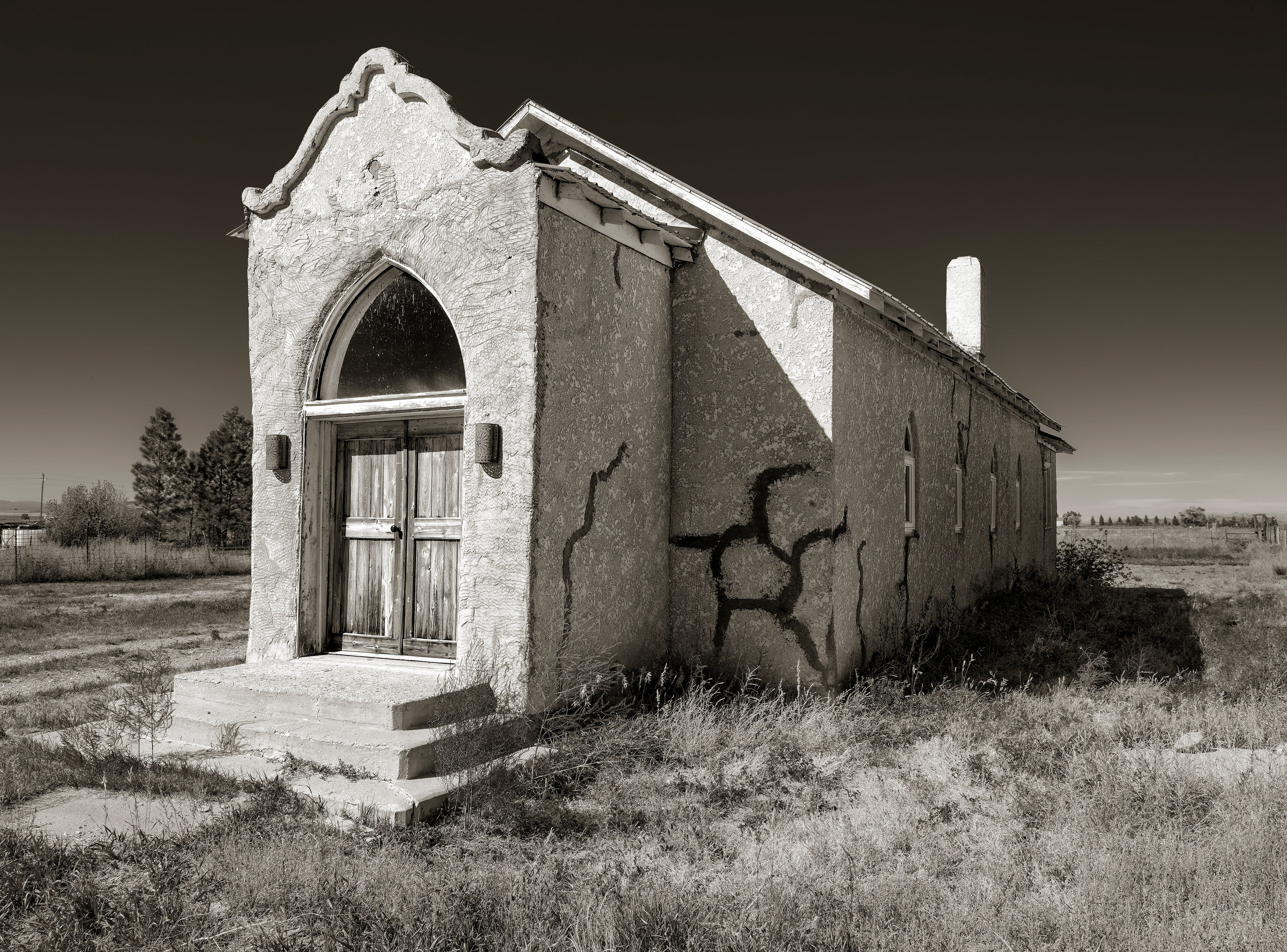 Abandoned Church: Jaroso, CO USA