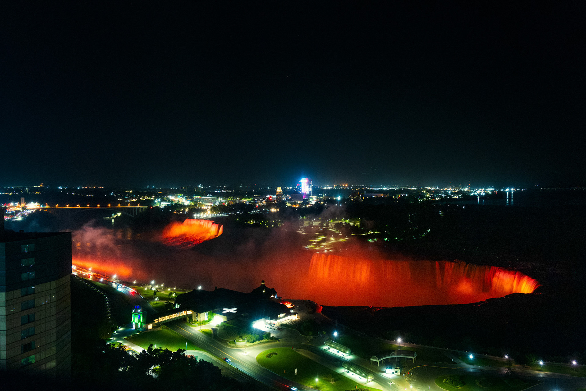 Niagara Falls at Night