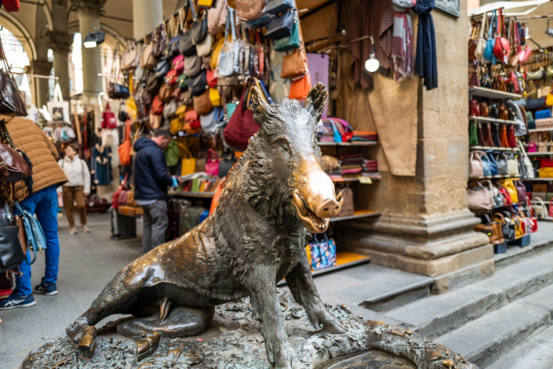 Florence: Rub the Wild Boar's nose for good luck
