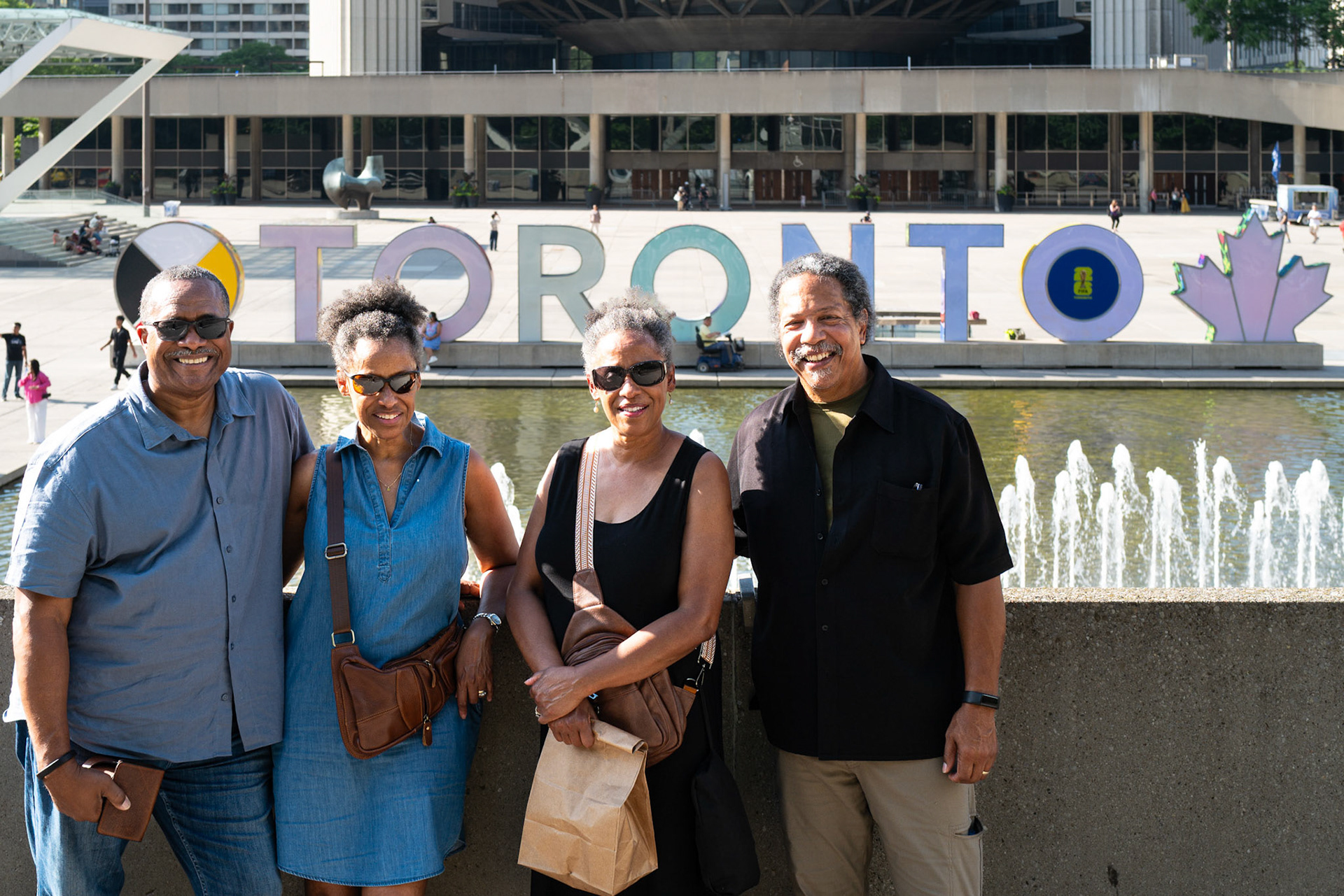 Harry, Genita, Benita, & John