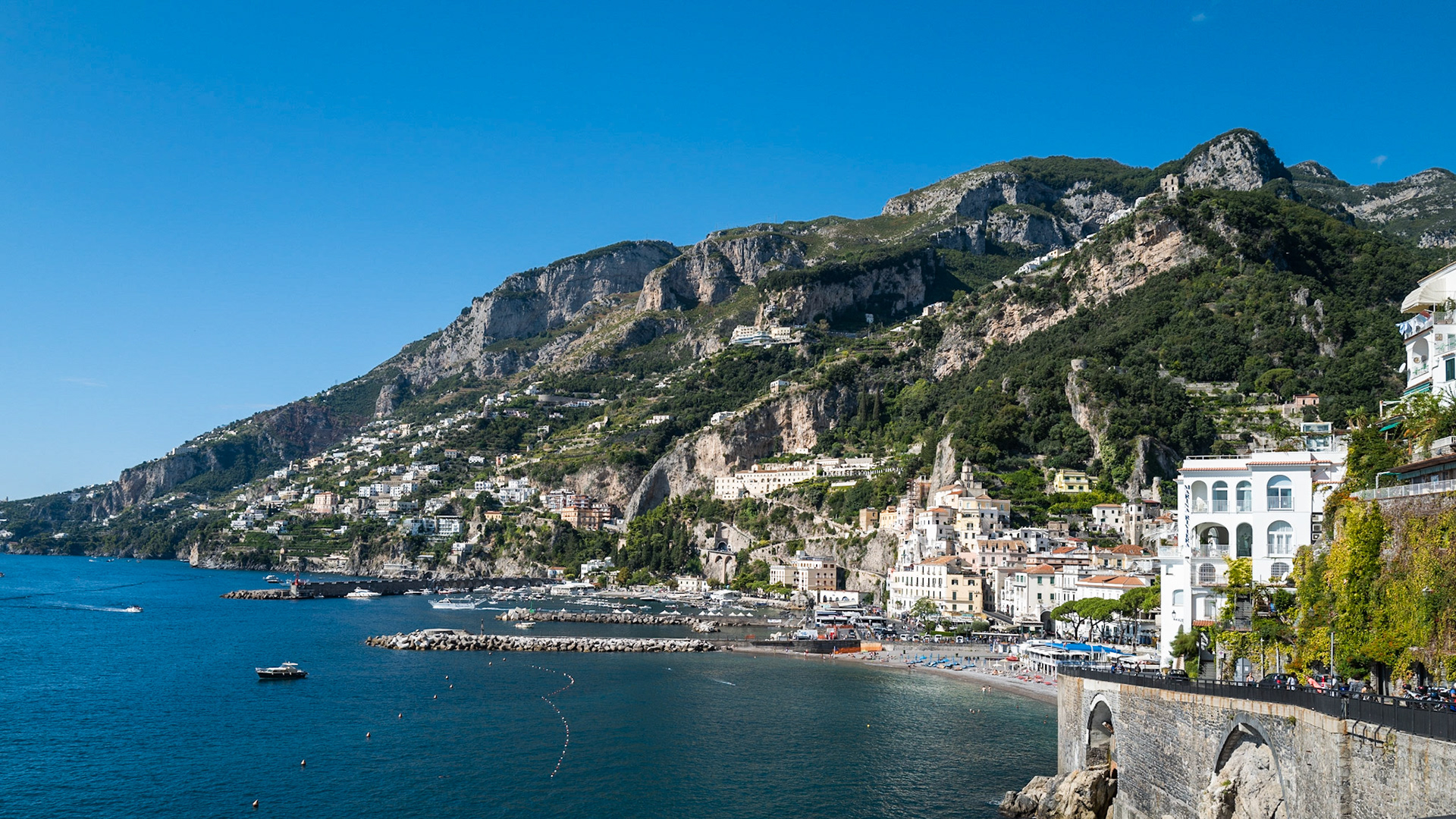 Amalfi Coast - Amalfi village