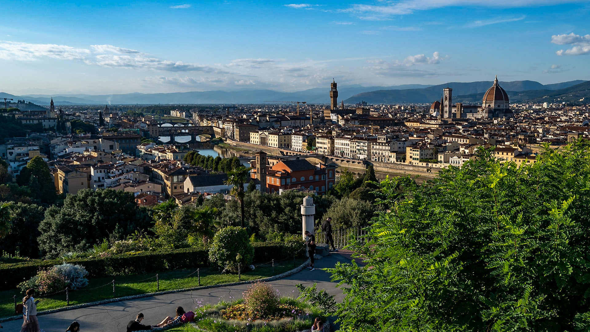 Florence from Michelangelo's Square