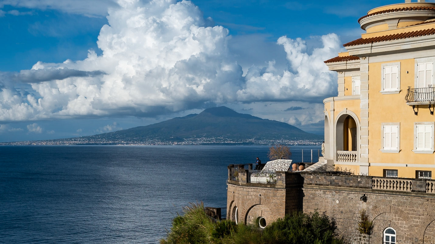 Mt. Vesuvius from Sorrento