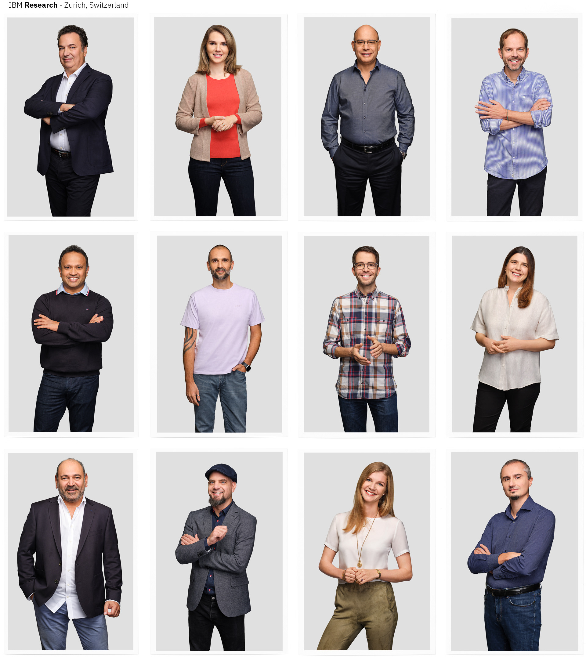 IBM Researcher portraits - Zurich, Switzerland