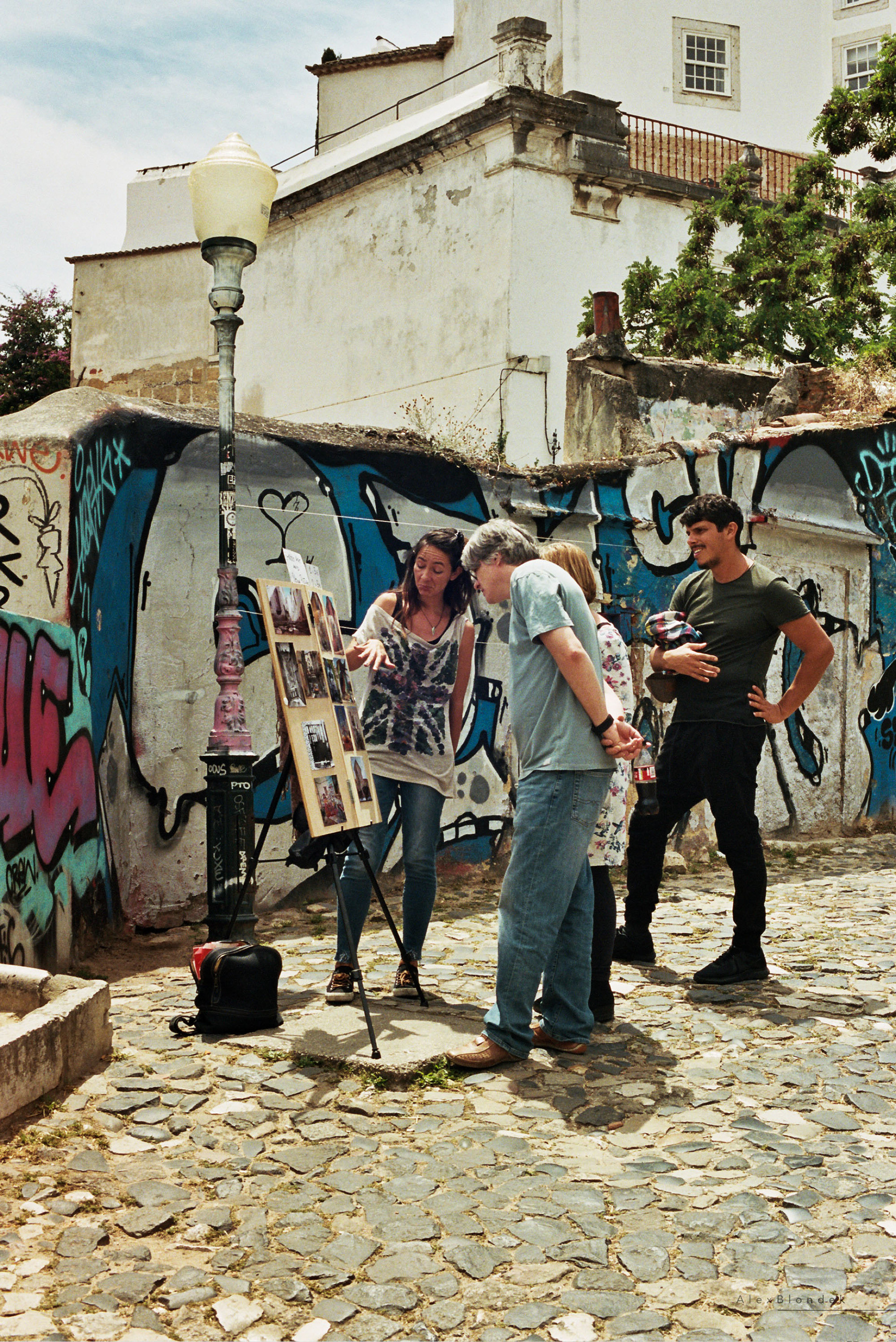 Artist - Lisbon -Portra 400