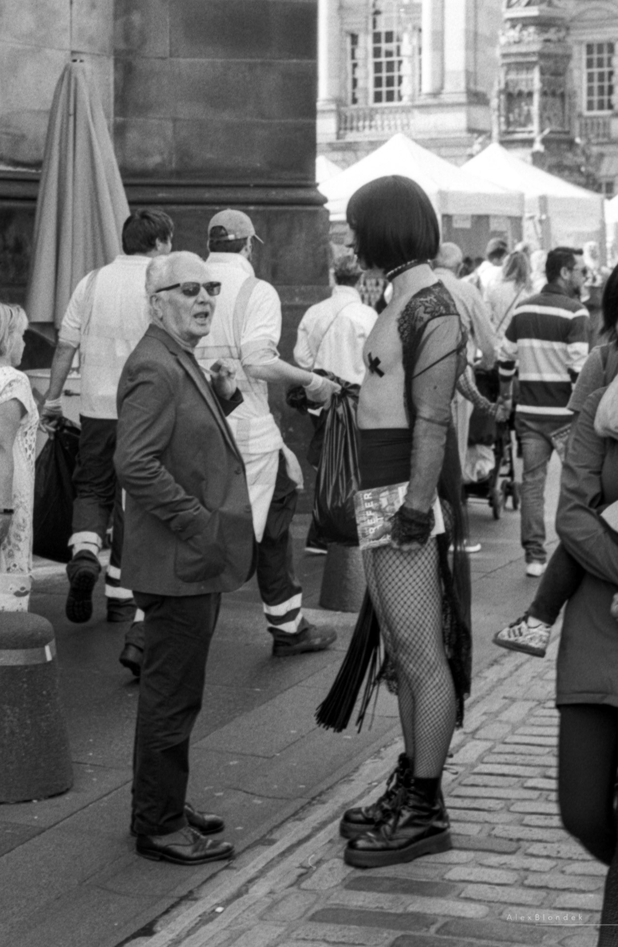 Performer Flyering - Edinburgh - FP4+