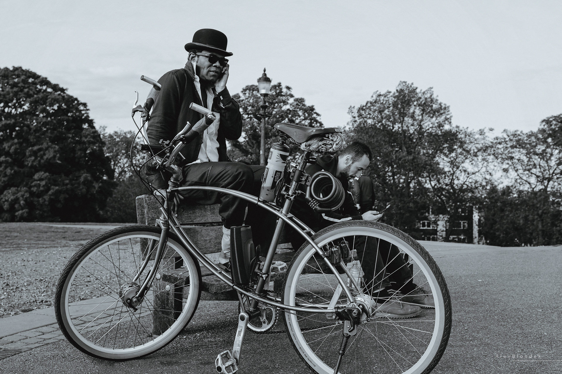 Tony and his Bike - London