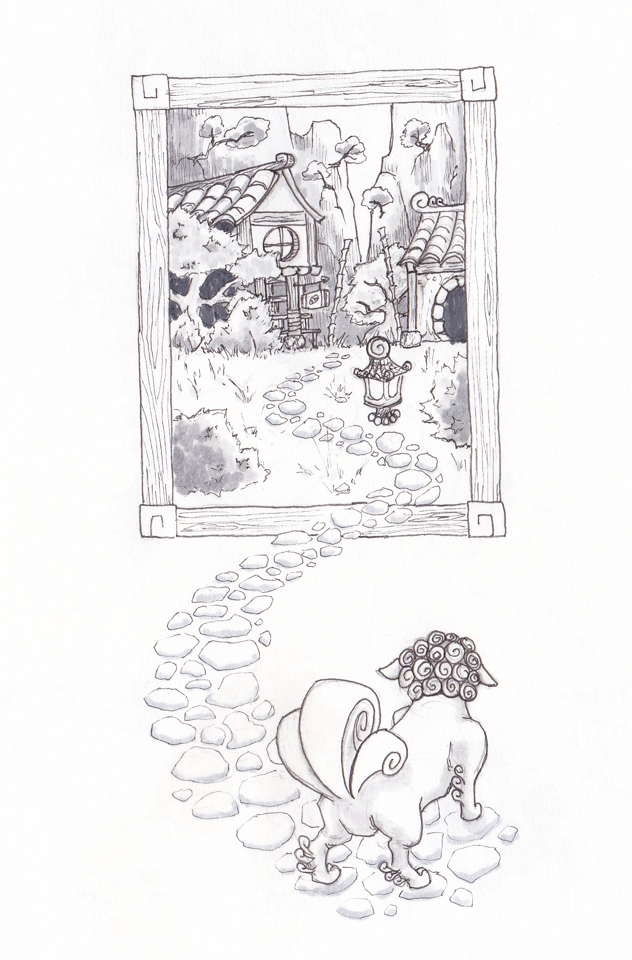 Inktober 2023: Path