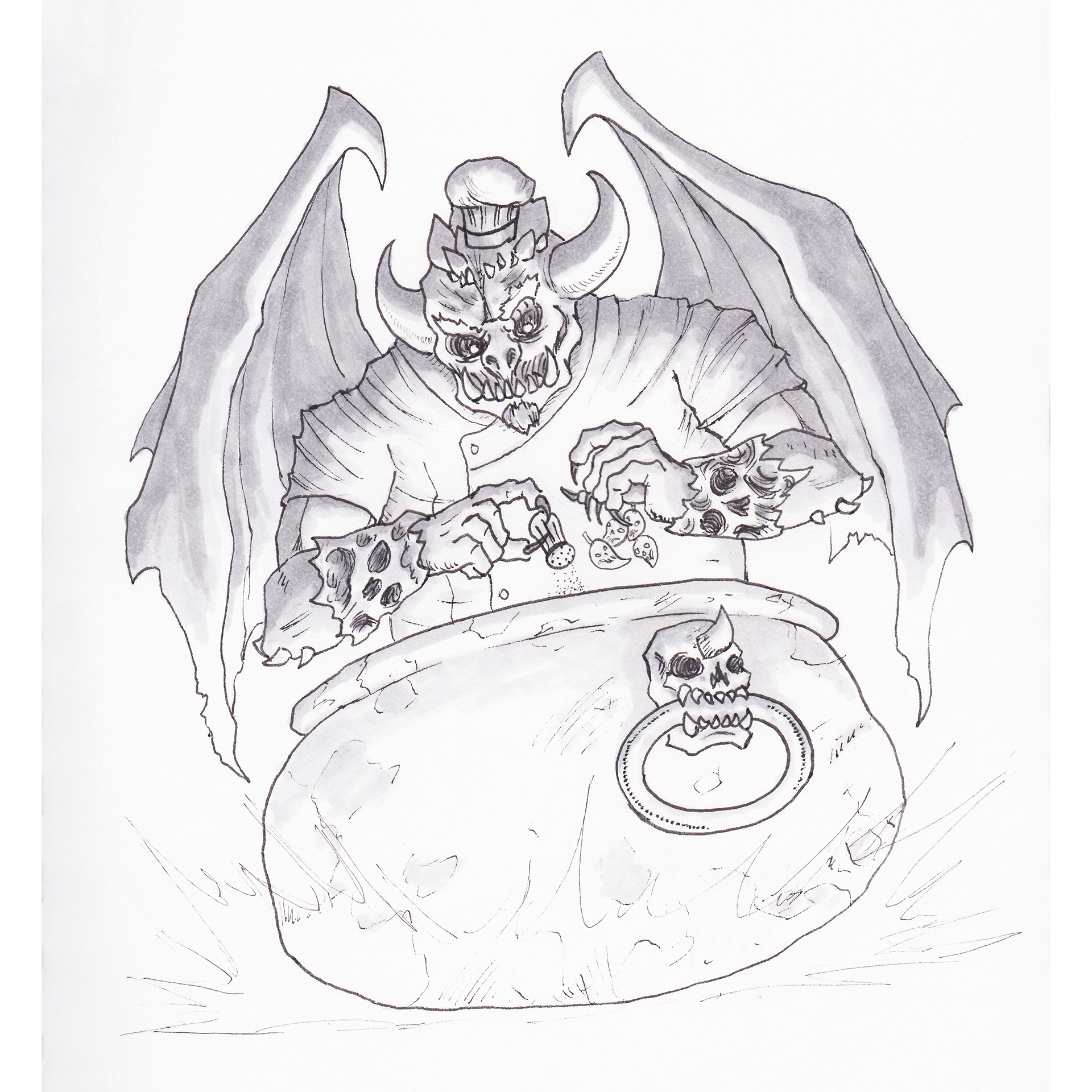 Inktober 2023: Spicy