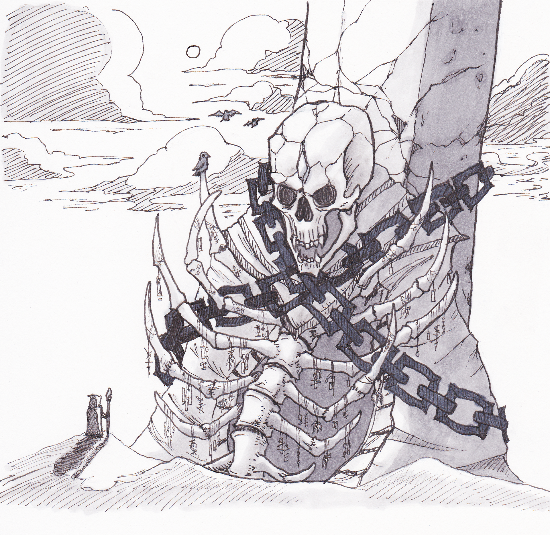 Inktober 2023: Chains
