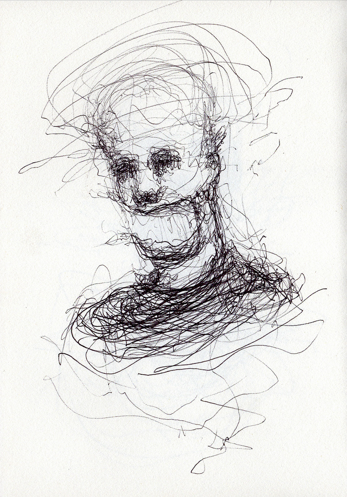 Sentiment I - Ballpoint Pen 14.8cm x 21cm