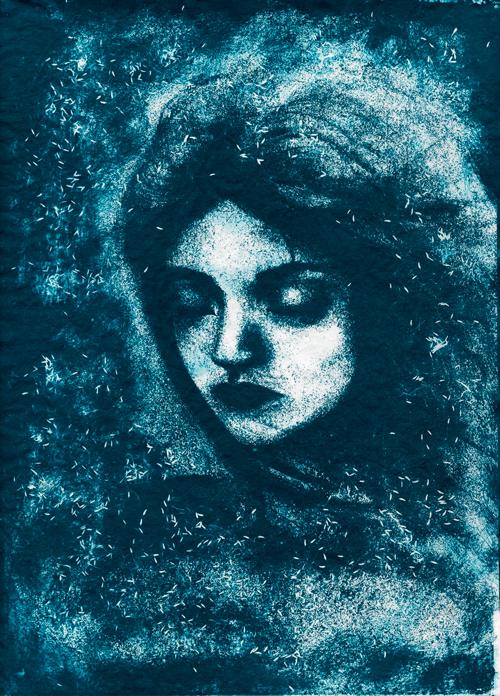Lost, Cyanotype