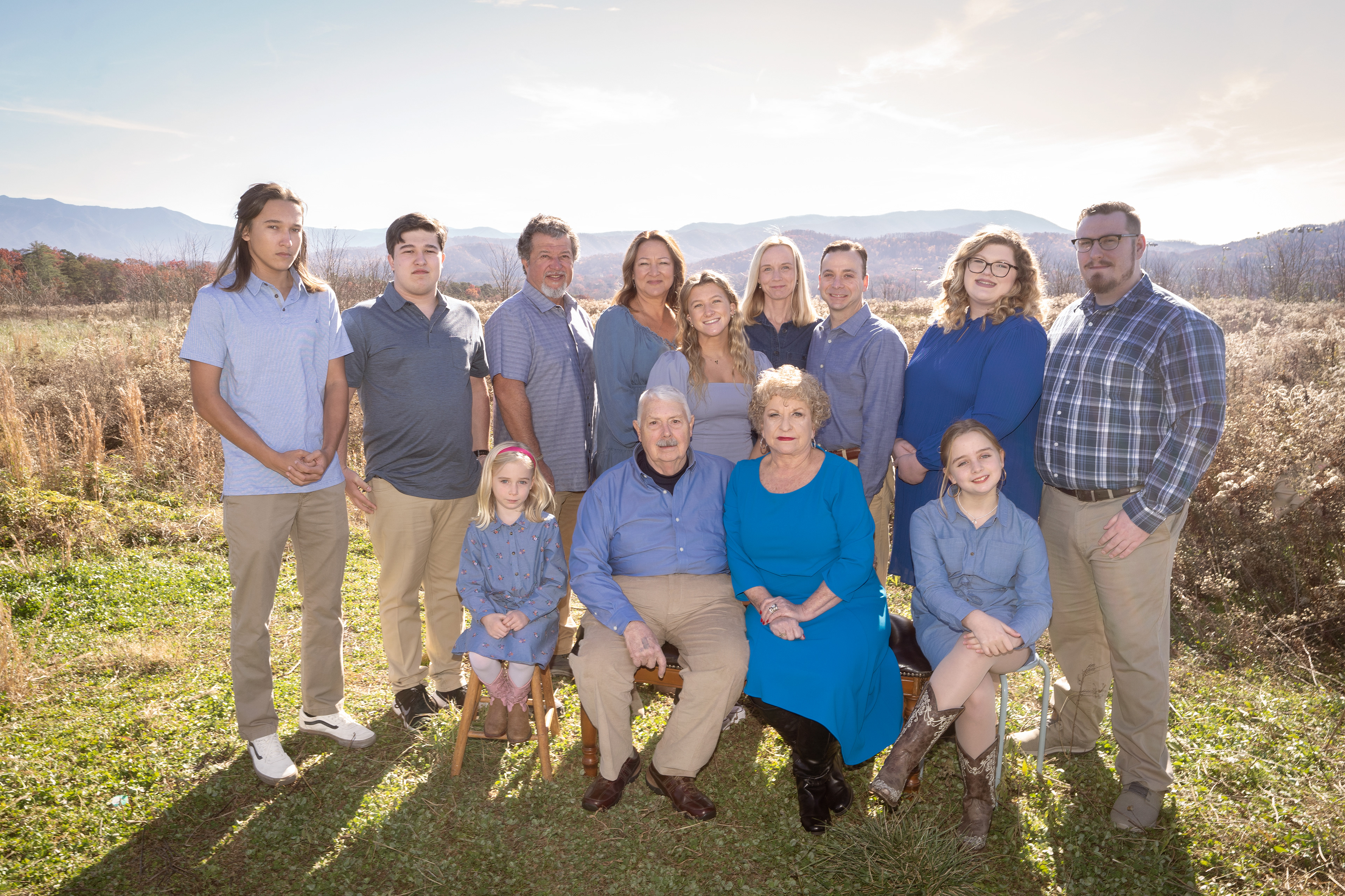Smoky Mountain Family Reunion Photographer